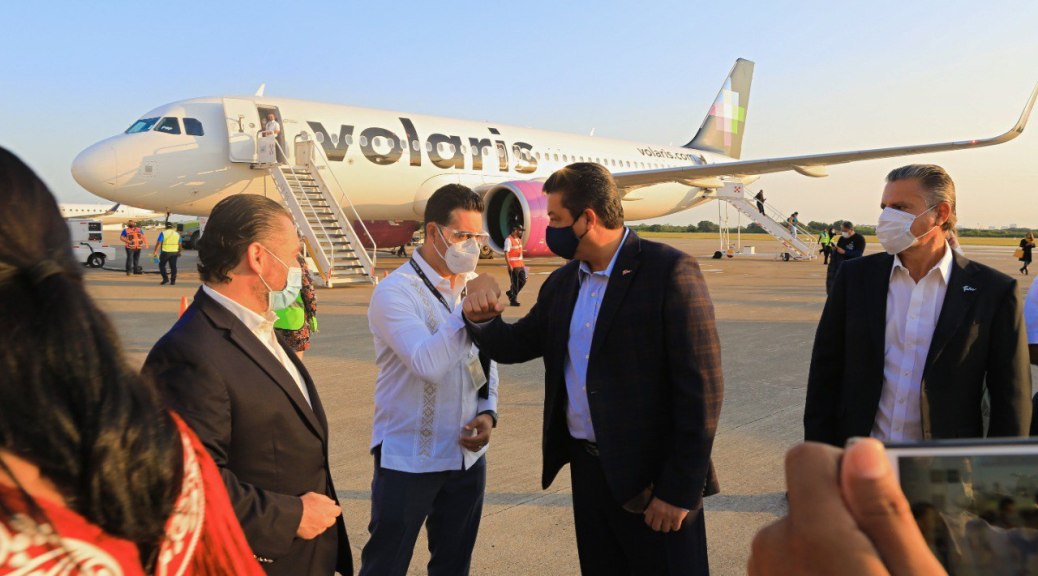 Regreso de Volaris a Tamaulipas, fortalece la oferta aérea y turística